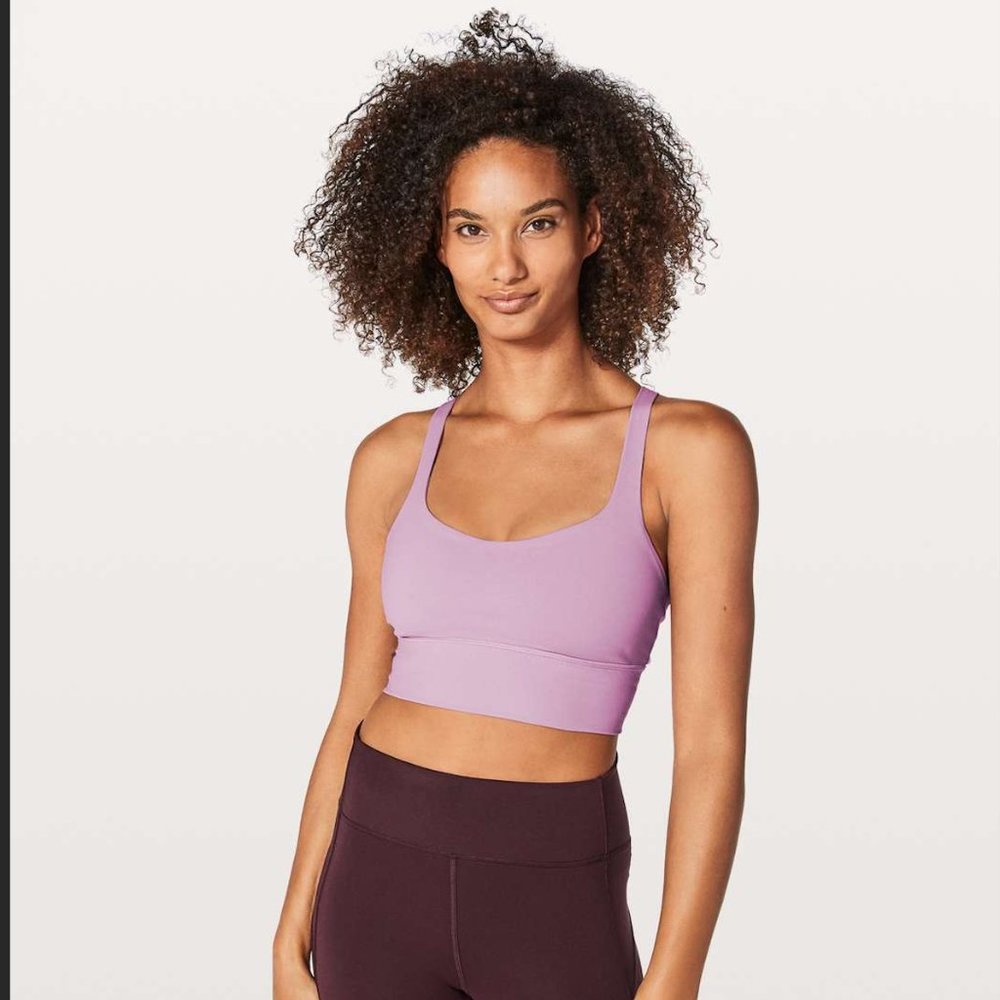 Lululemon Free to Be Lilac Quartz Bra